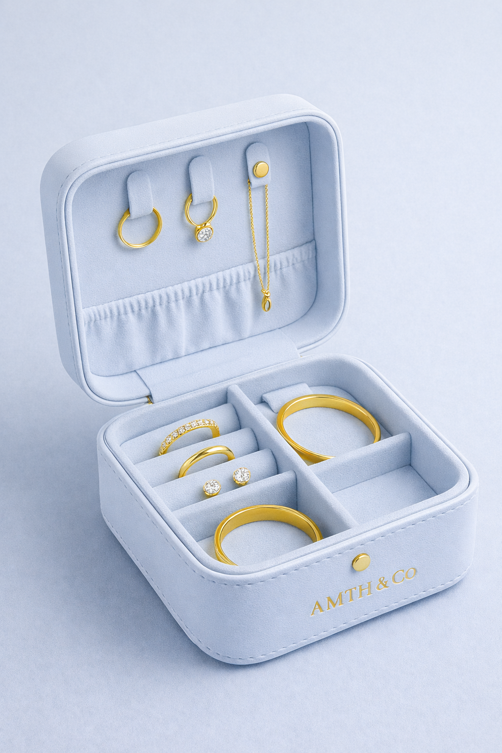 Mini Travel Jewelry Box