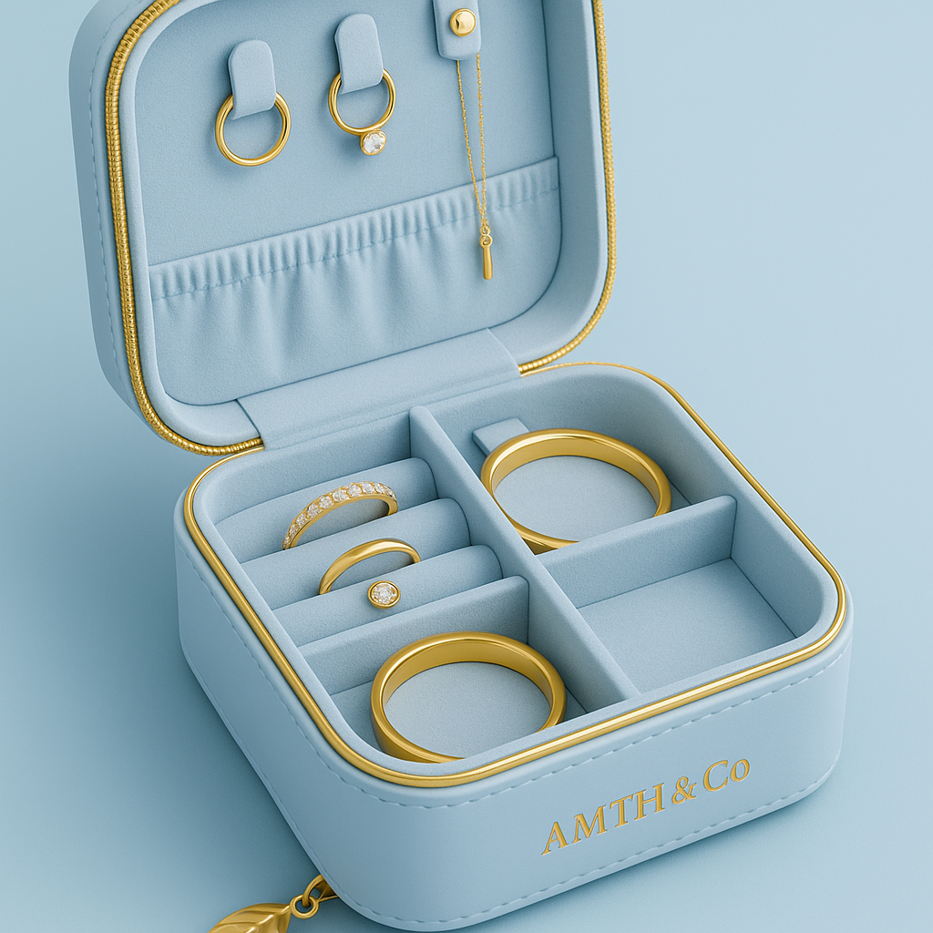 Mini Travel Jewelry Box