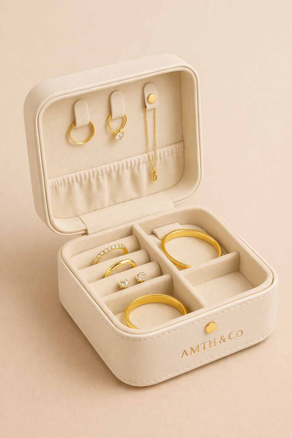 Mini Travel Jewelry Box